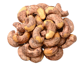 Roasted cashew with skin